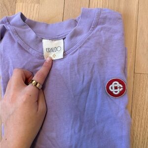 Casablanca men’s purple tee